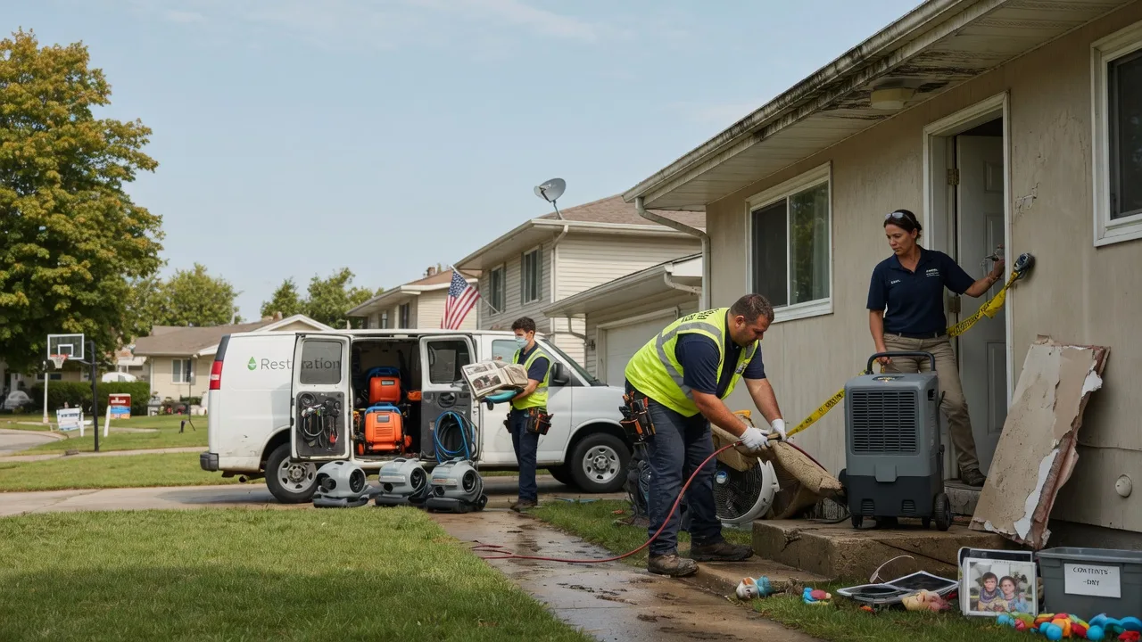 Water Damage Restoration in Cleveland, ND near me